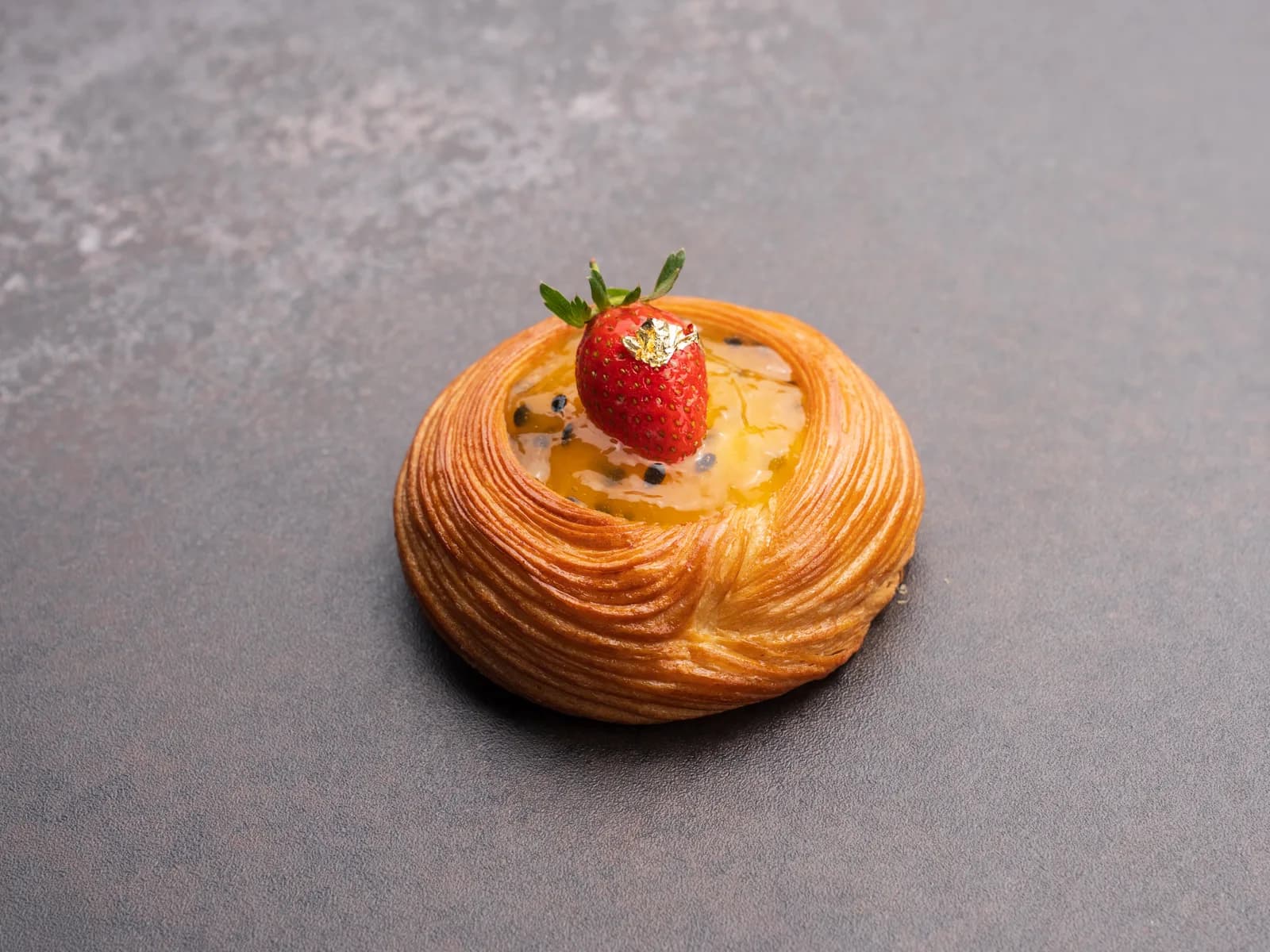 Passion Fruit Croissant Roll