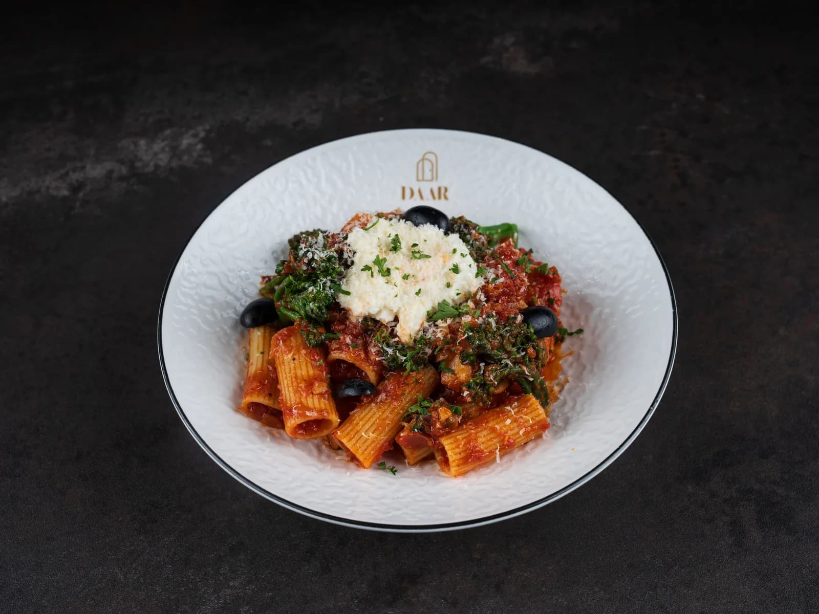 Rigatoni Arabiatta With Burrata