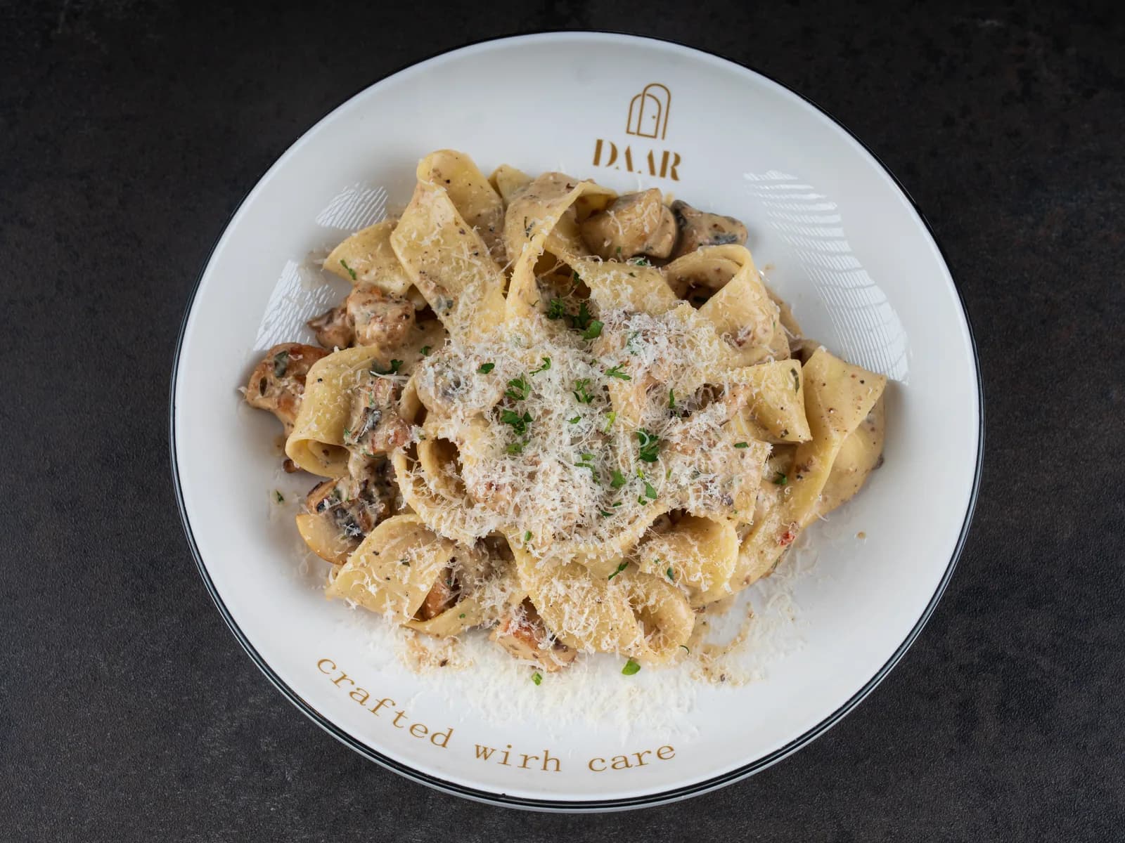 Truffle Mushroom Pappardelle