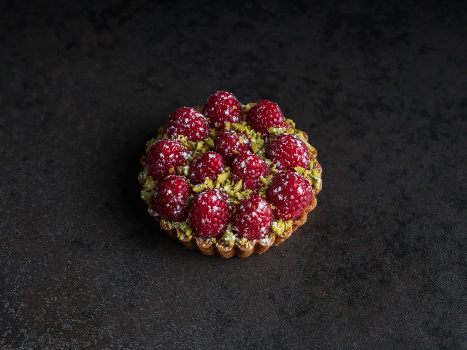 Raspberry Garden Tart