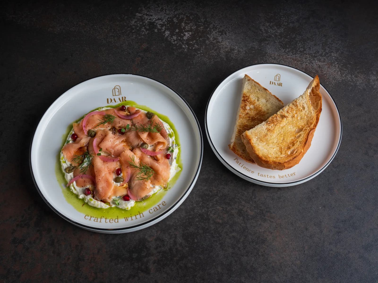 Smoked Salmon Carpaccio