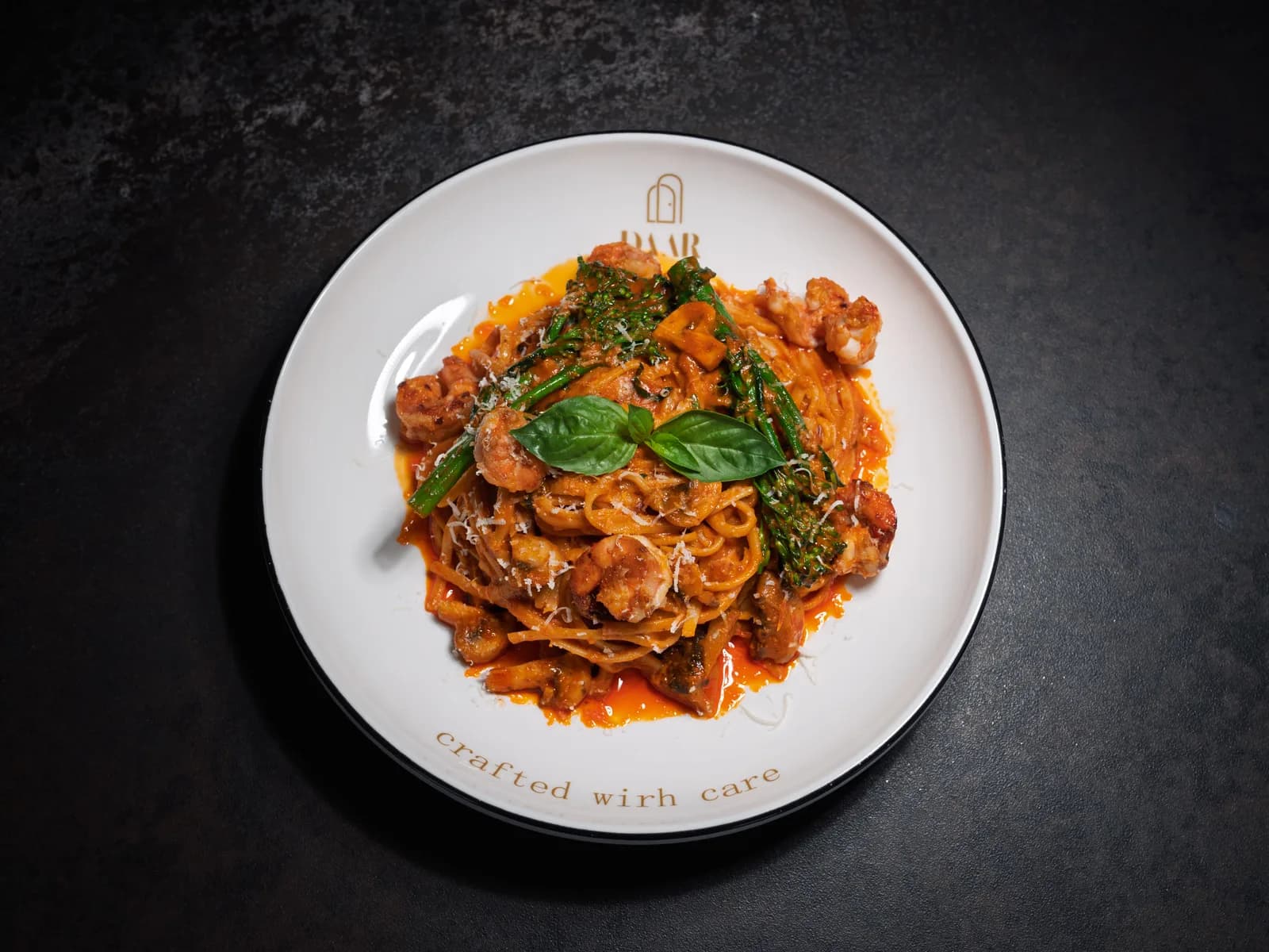 Pink Sauce Linguine
